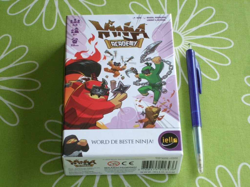 Ninja Academy - word de beste Ninja!, Vijf spelers of meer, Ophalen of Verzenden, Zo goed als nieuw