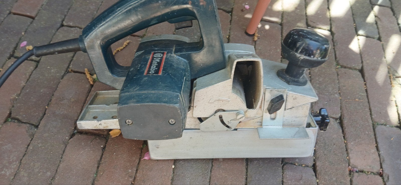 Metabo 4382 schaafmachine met gelijderail, Doe-het-zelf en Verbouw, Ophalen of Verzenden, Gebruikt, Elektrisch