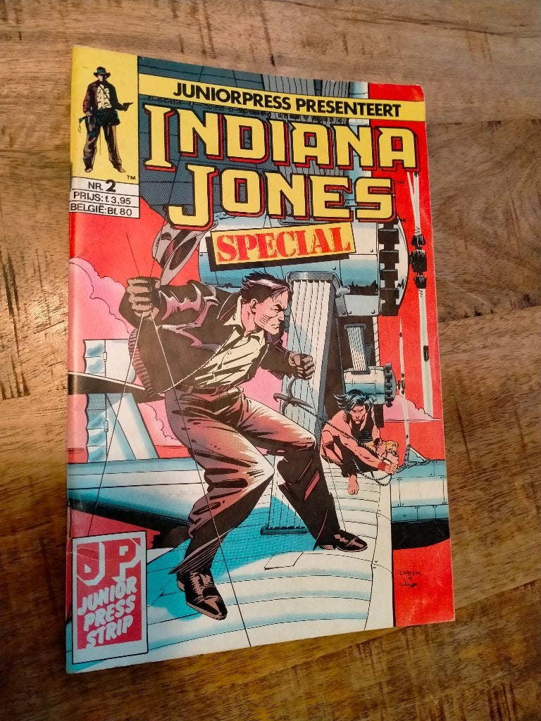 Indiana Jones special nr. 2 comic strip stripboek Junior JP, Boeken, Strips | Comics, Eén comic, Verzenden, Gelezen, Overige gebieden