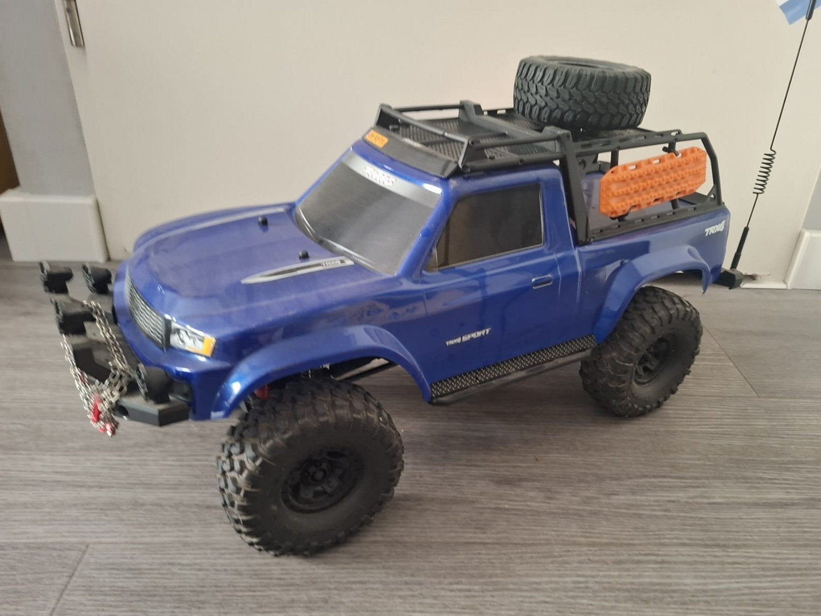 Traxxas trx4 sport, Auto offroad, Zo goed als nieuw, Schaal 1:10, RTR (Ready to Run)