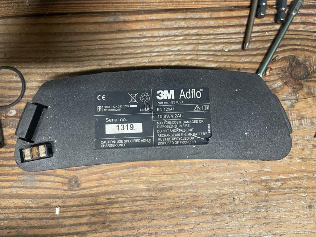 3M afflo batterij 10,8V 4,2 A, Ophalen of Verzenden, Gebruikt