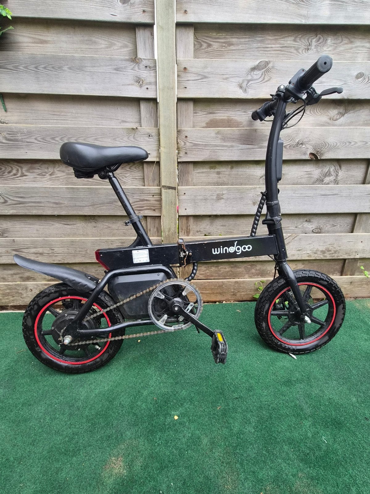 Windgoo B20 Elektrische Vouwfiets - Recent Nagekeken, Overige merken, Minder dan 30 km per accu, Gebruikt, Ophalen of Verzenden