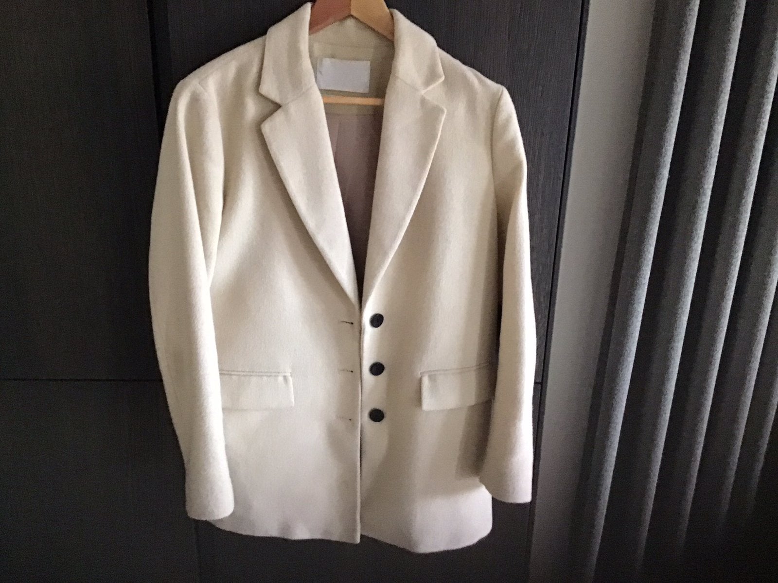 Yaya wollen blazer, Ophalen of Verzenden, Zo goed als nieuw, Maat 38/40 (M), Beige