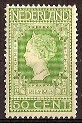 Nederland NVPH nr 97 ongebruikt Jubileum 1913, Ophalen of Verzenden, T/m 1940, Postfris