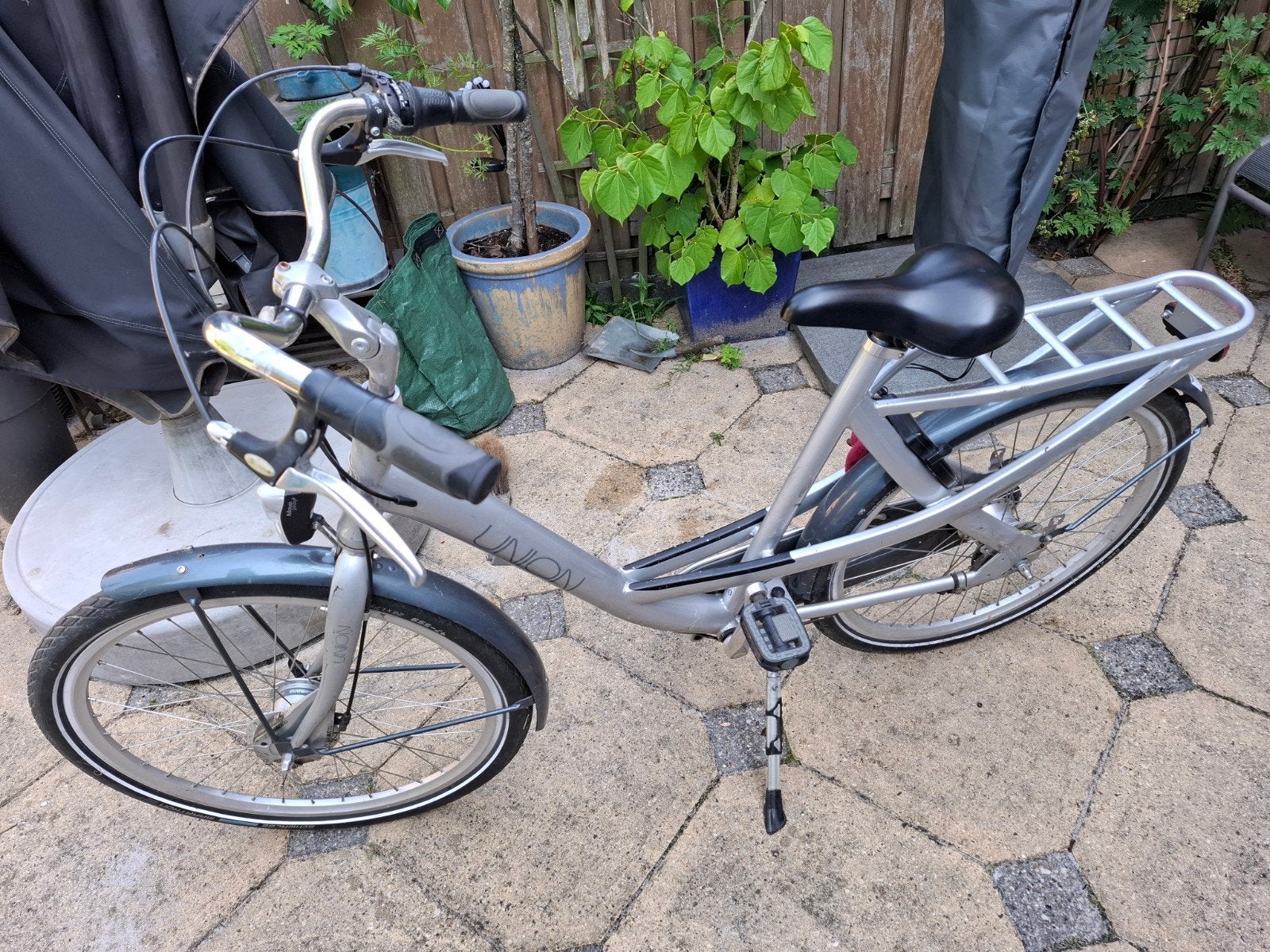 Union damesfiets 26 inch, Gebruikt, Velgrem, Versnellingen, 50 tot 53 cm