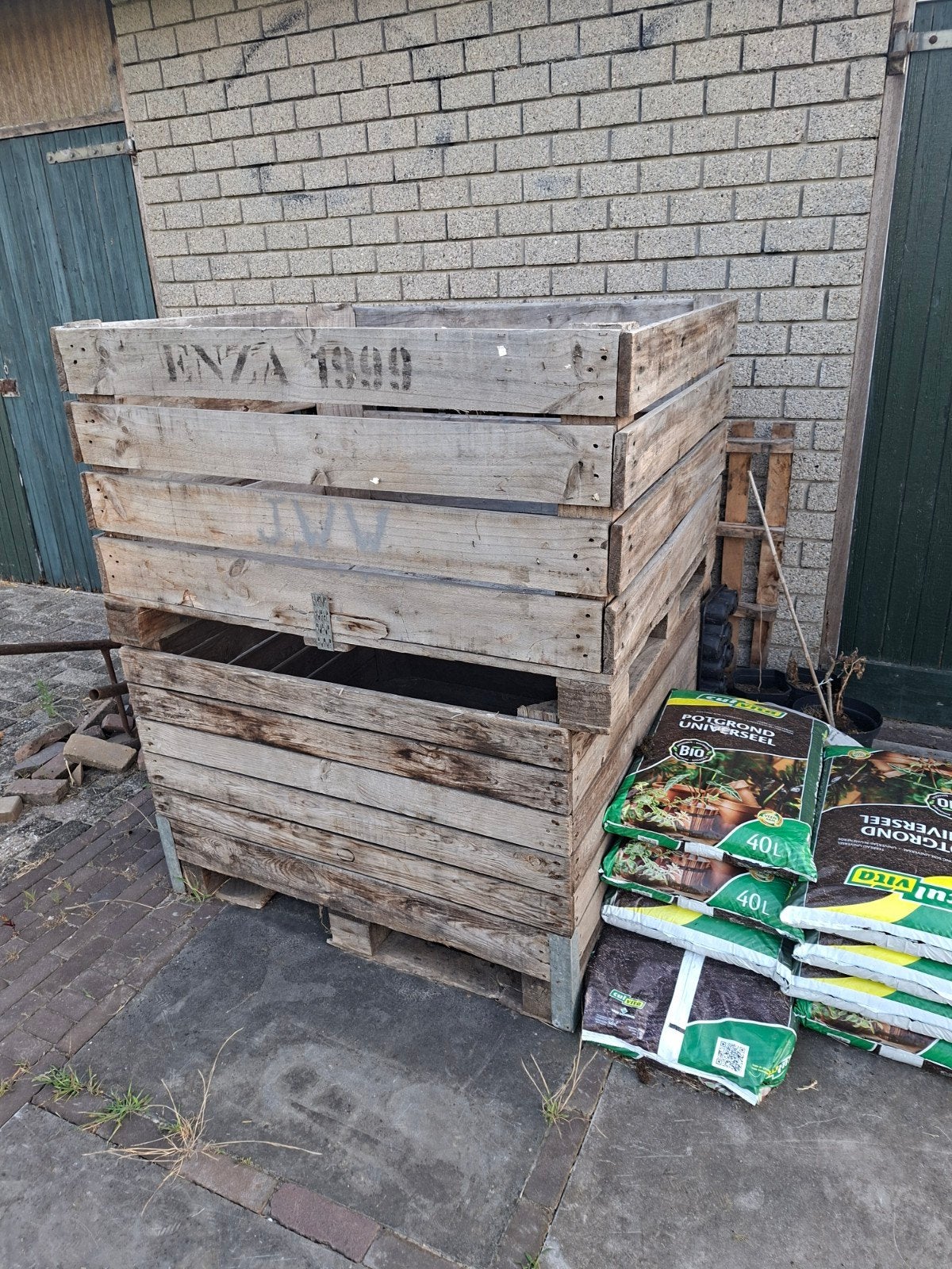 Fruitkisten, Doe-het-zelf en Verbouw, Kratten en Dozen, Ophalen, 100 cm of meer, 60 cm of meer, 50 cm of meer