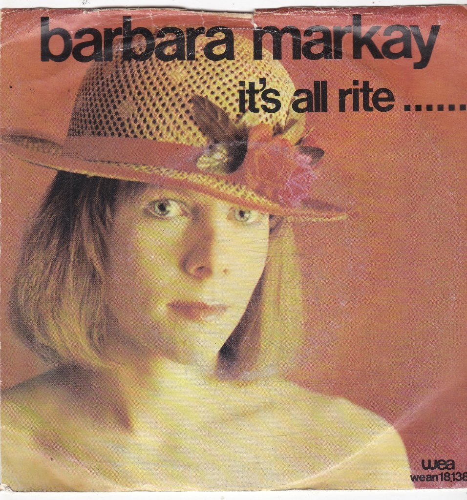 7" Single Barbara Markay - It's all rite....., Ophalen of Verzenden, Gebruikt, 7 inch, Pop