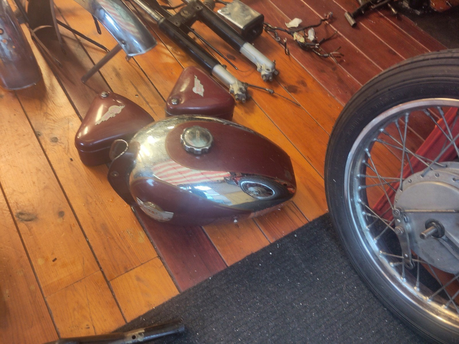 Royal Enfield bullet 500 (Ironbarrel) onderdelen, Ophalen of Verzenden