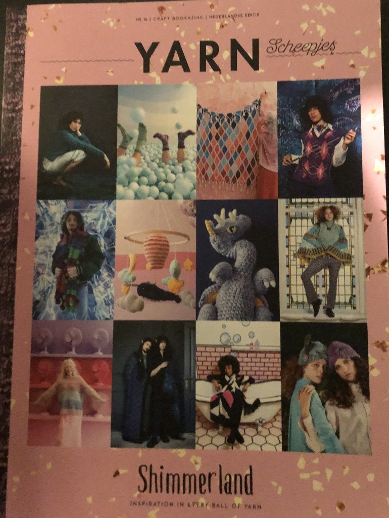 YARN Scheepjes Bookazine 16 Shimmerland, Breien en Haken, Ophalen of Verzenden, Zo goed als nieuw, Scheepjes, Tynaarlo