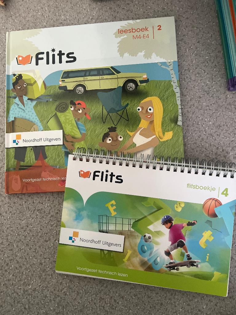 Flits leesboek en flitsboekje m4-e4, Ophalen of Verzenden, Zo goed als nieuw, Fictie algemeen