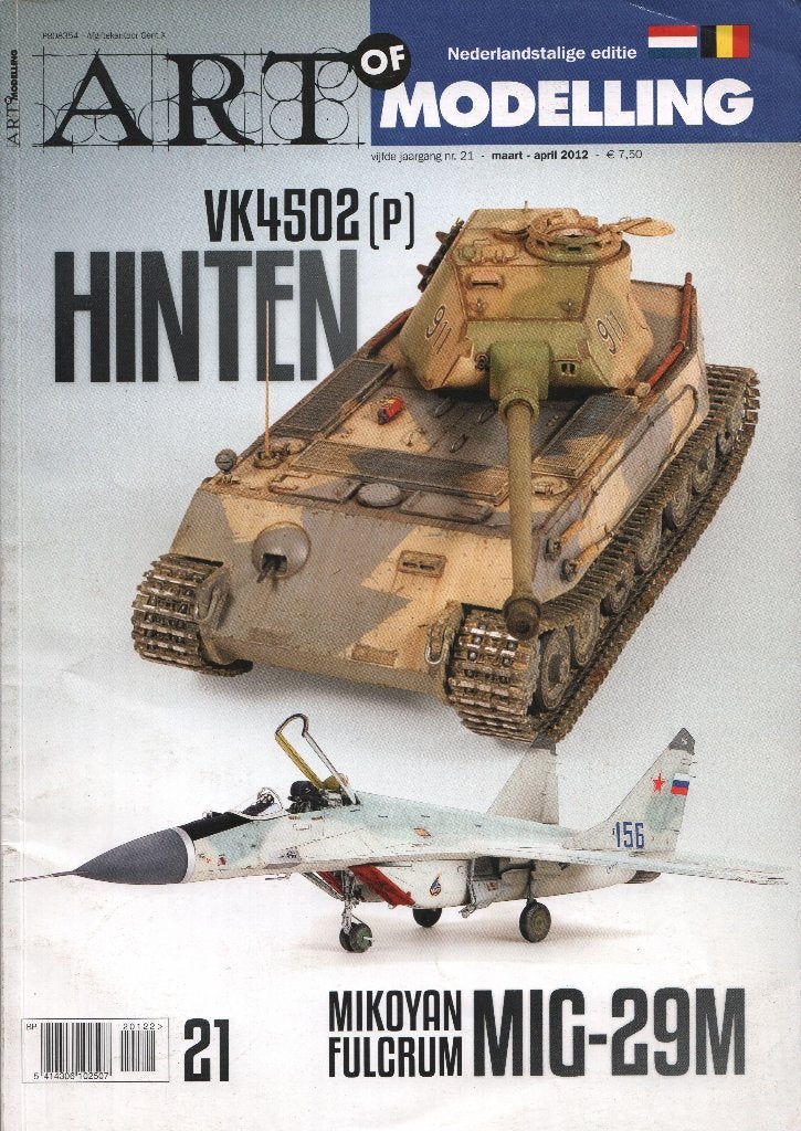 Art of modelling magazine Vol 5 No 21 Nederlandse editie, Verzenden, 1:32 tot 1:50, Auto, Overige merken