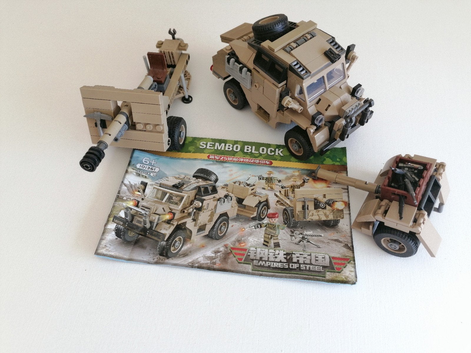 Sembo blocks 101361 WW2  € 8,00, Ophalen of Verzenden, Zo goed als nieuw, Inclusief instructies