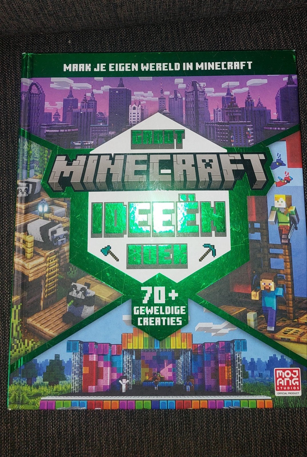 Thomas McBrien - Groot Minecraft ideeënboek, Boeken, Non-fictie, Ophalen of Verzenden, Thomas McBrien, Zo goed als nieuw