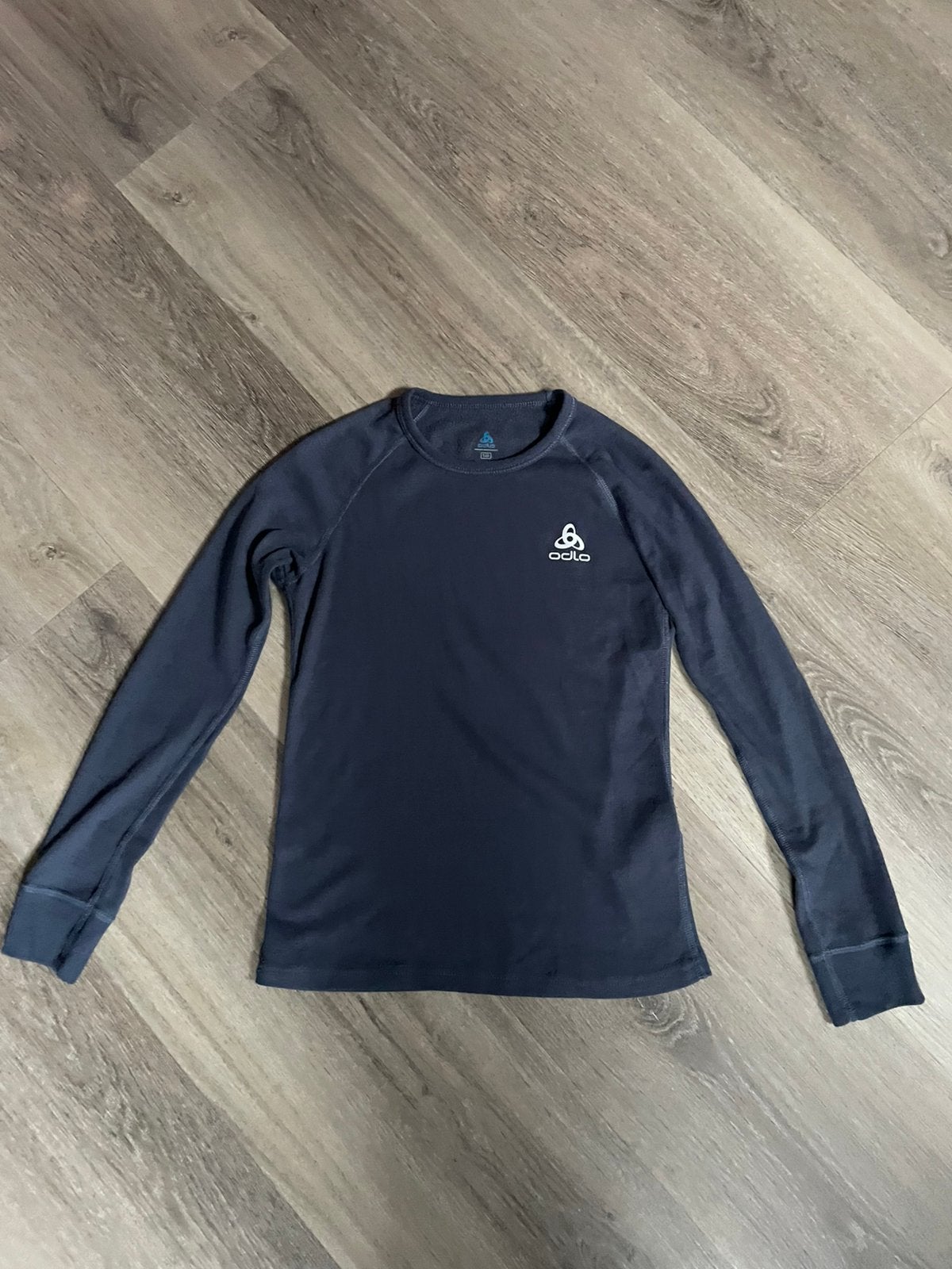 Odlo thermoshirt zgan maat 140, Kinderen en Baby's, Ophalen of Verzenden, Zo goed als nieuw, Jongen of Meisje, Shirt of Longsleeve