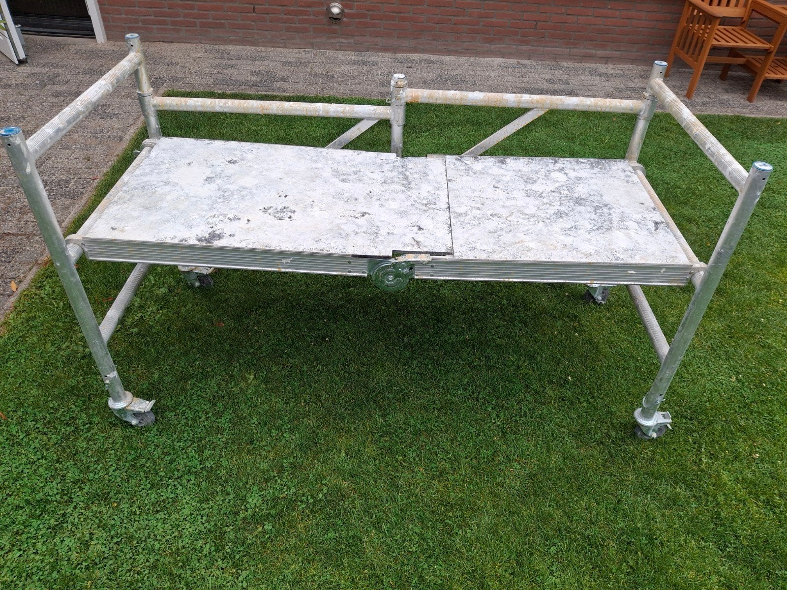 kamersteiger alluminium, Tuin en Terras, Tuinbanken, Ophalen, Aluminium