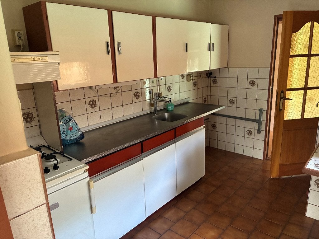 keuken - Gratis op te halen, Huis en Inrichting, Gebruikt, Wit, Enkelwandige keuken, Ophalen of Verzenden