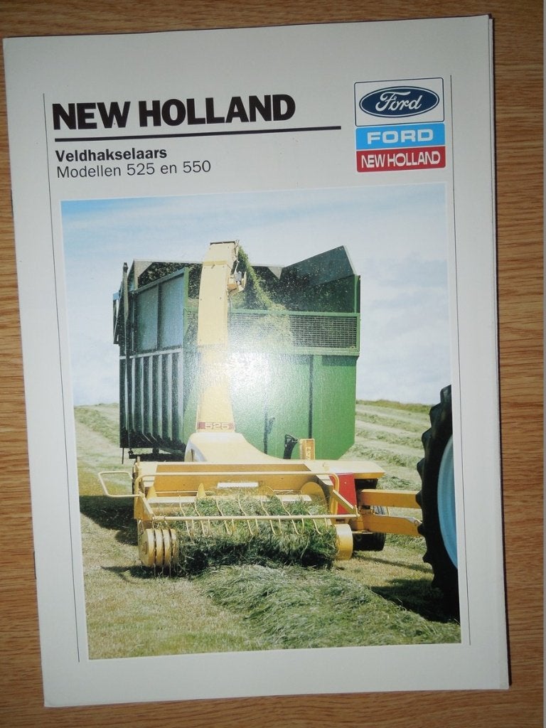 New Holland hakselaar folders, Ophalen of Verzenden, Zo goed als nieuw