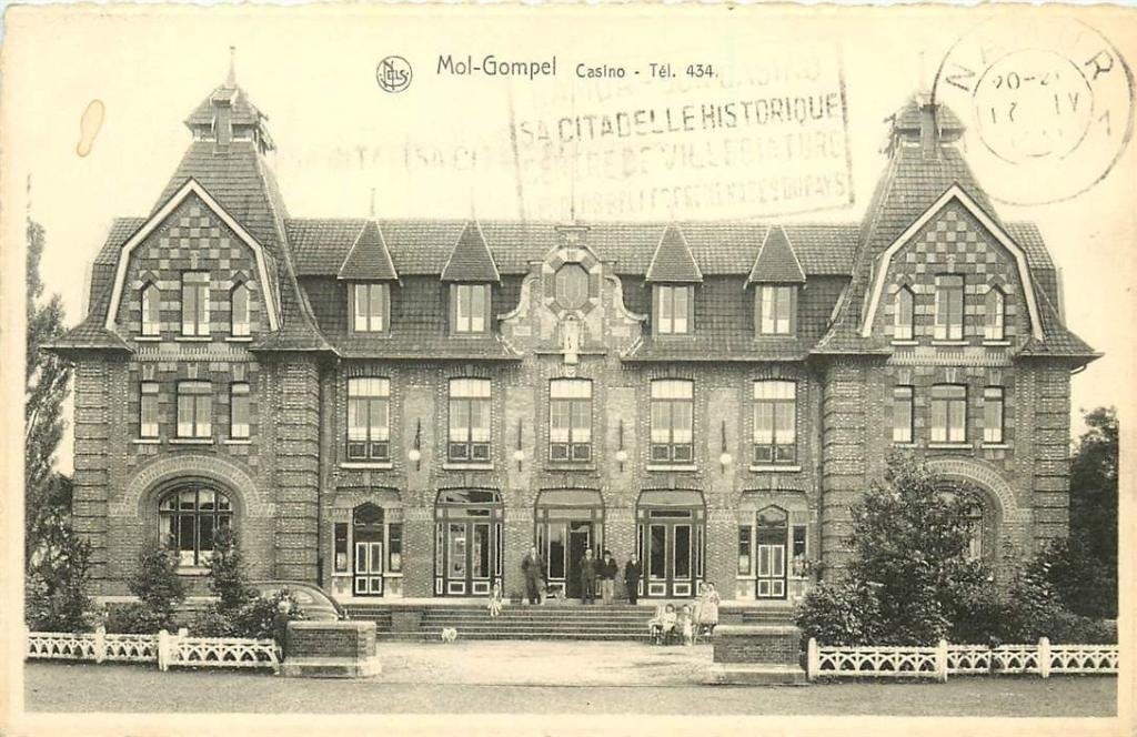 381-177-019 Mol-Gompel Casino, Verzenden, Voor 1920, Overig Europa