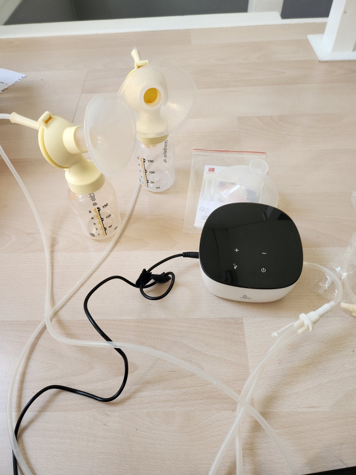 Horigen Grace dubbelzijdige kolf. flessenwarmer en steralisa, Kinderen en Baby's, Ophalen of Verzenden, Borstkolf
