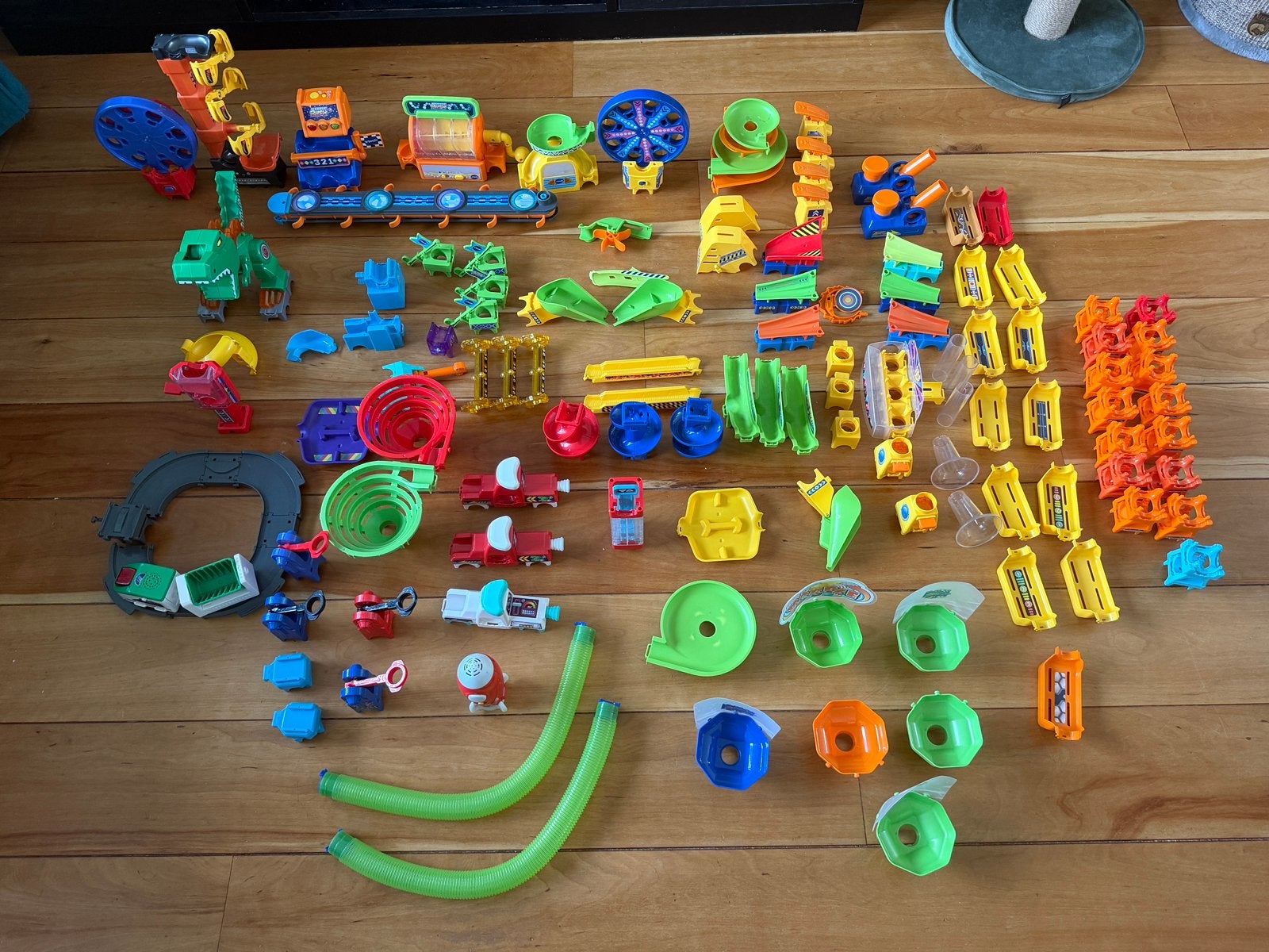 Vtech Marble Rush knikkerbaan - mega grote collectie, Ophalen, Gebruikt, Bouwen, Met licht