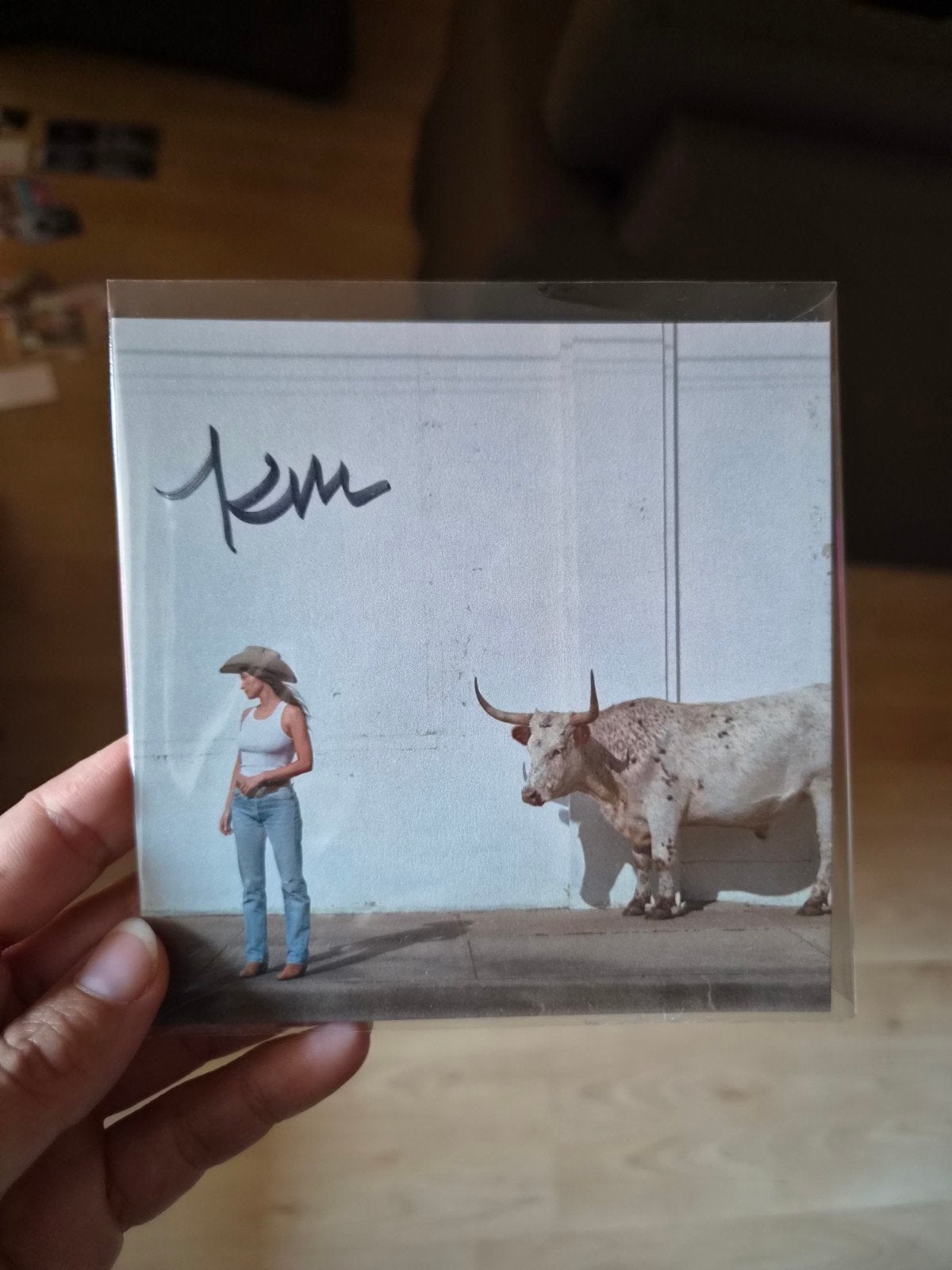 Kacey Musgraves signed art card official, Ophalen of Verzenden