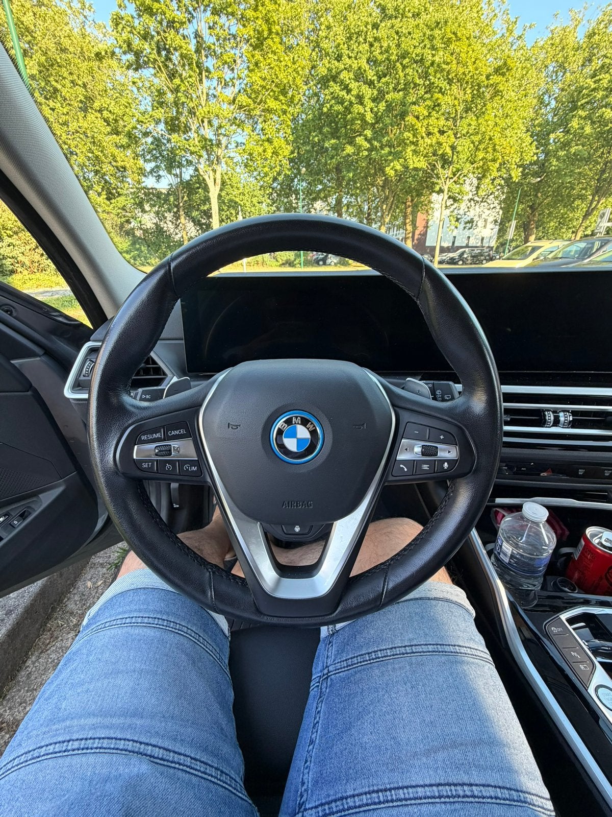 Origineel BMW G20/G21 lederen stuur airbag, Ophalen, BMW