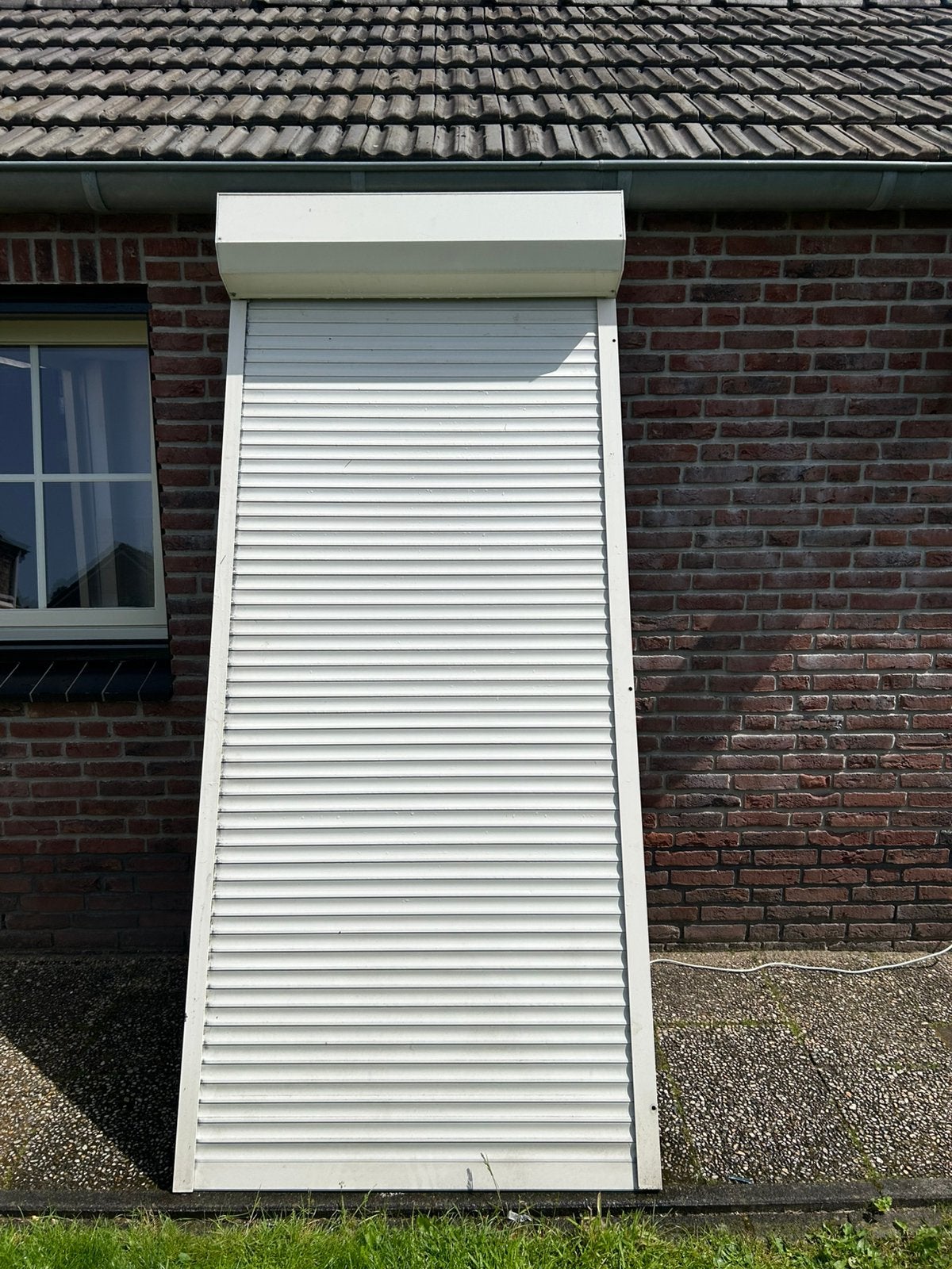 Deur Rolluik elektrisch 1090mm x 2260mm 9001, Ophalen, Zo goed als nieuw, Rolluik, Elektrisch