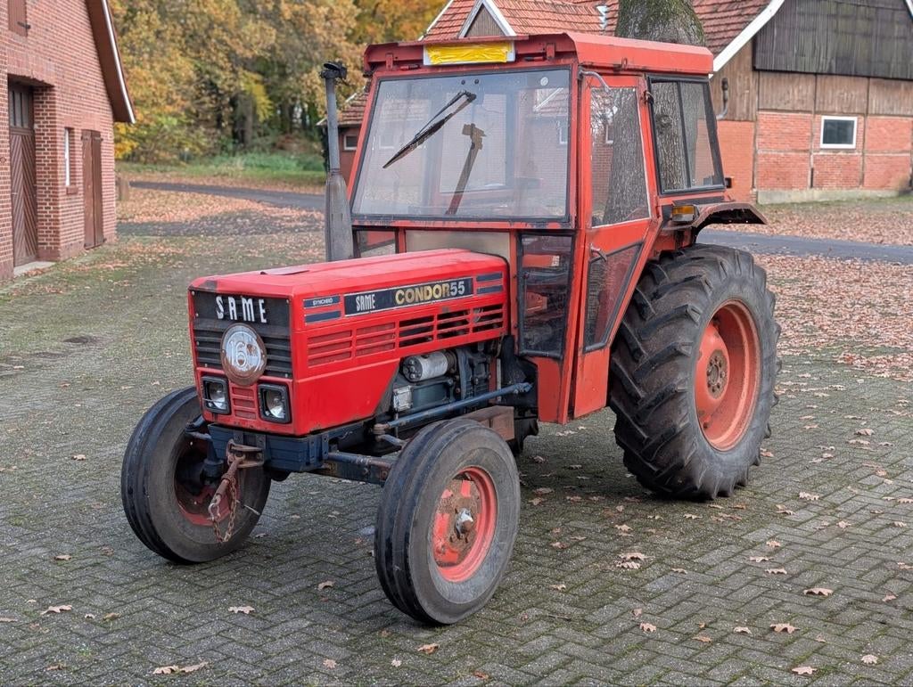 Same Condor Synchro 55 met cabine en  kenteken, Verzenden, Gebruikt, Tot 80 Pk, Same
