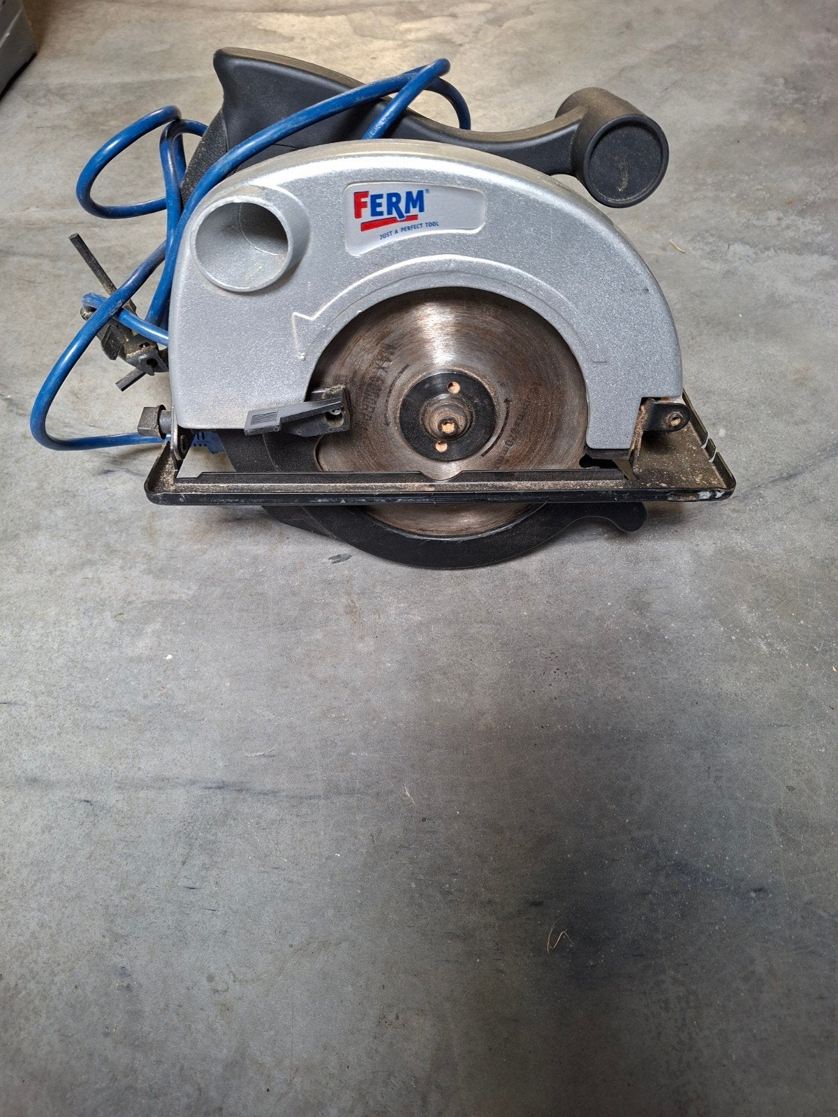Ferm FKS-165 Cirkelzaag - 1200W, 55mm zaagdiepte, Ophalen, Gebruikt, Cirkelzaag, Ferm