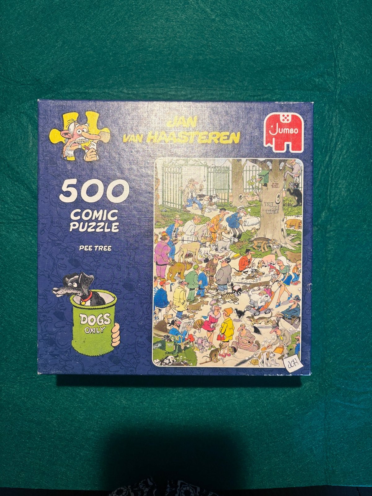 Jan van Haasteren 500 stukjes - Pee Tree, Hobby en Vrije tijd, Denksport en Puzzels, Ophalen of Verzenden, 500 t/m 1500 stukjes
