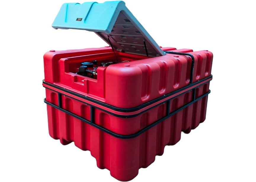 Tank Diesel PE 2500l, pomp 230V MW Tools / Nieuw