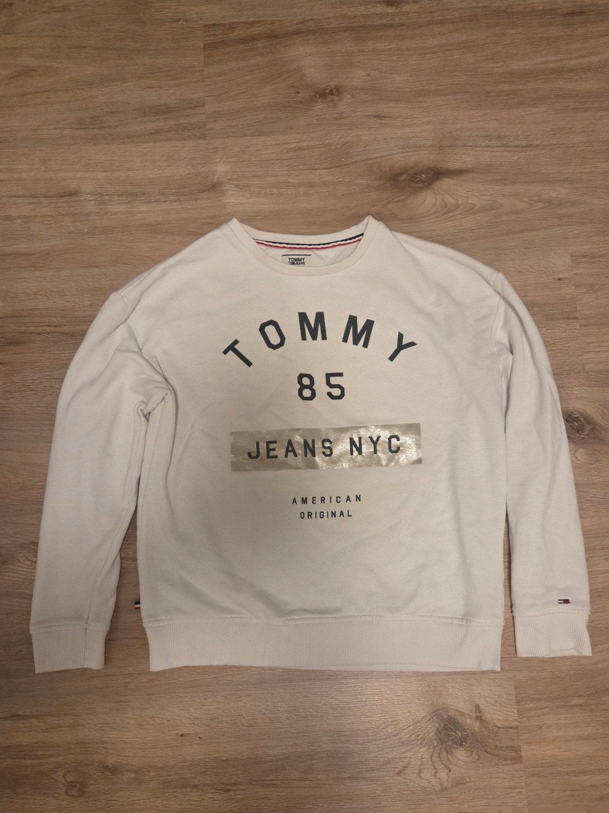 Tommy Jeans sweater in maat S., Wit, Ophalen of Verzenden, Zo goed als nieuw, Maat 36 (S)