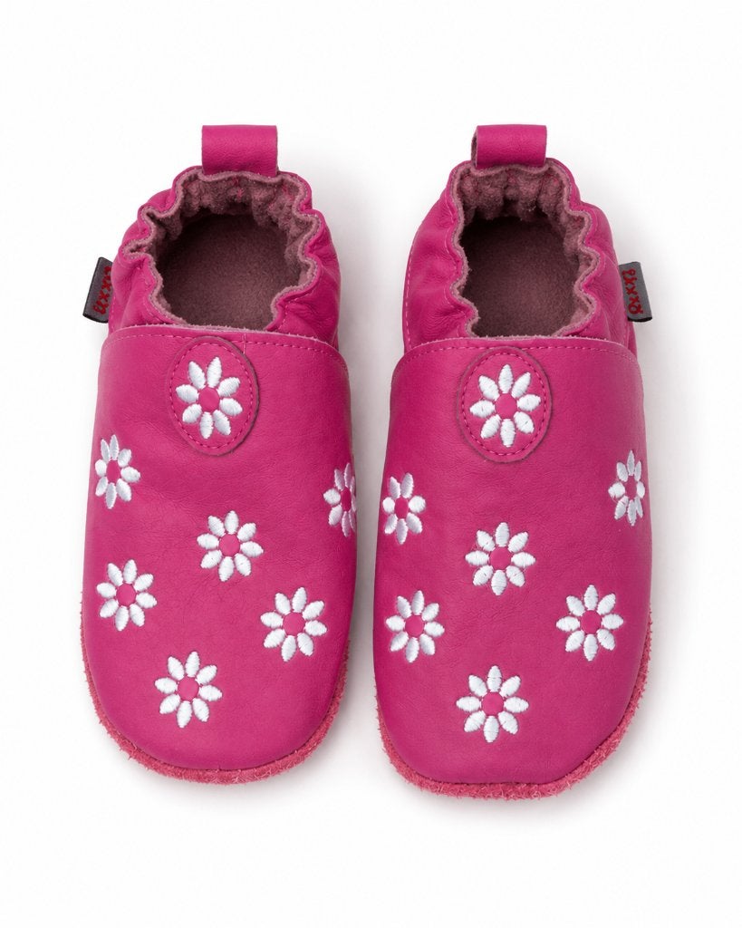 OXXY babyslofjes met bloemen – roze – maat XL (maat 24), Schoentjes, Meisje, ., Nieuw