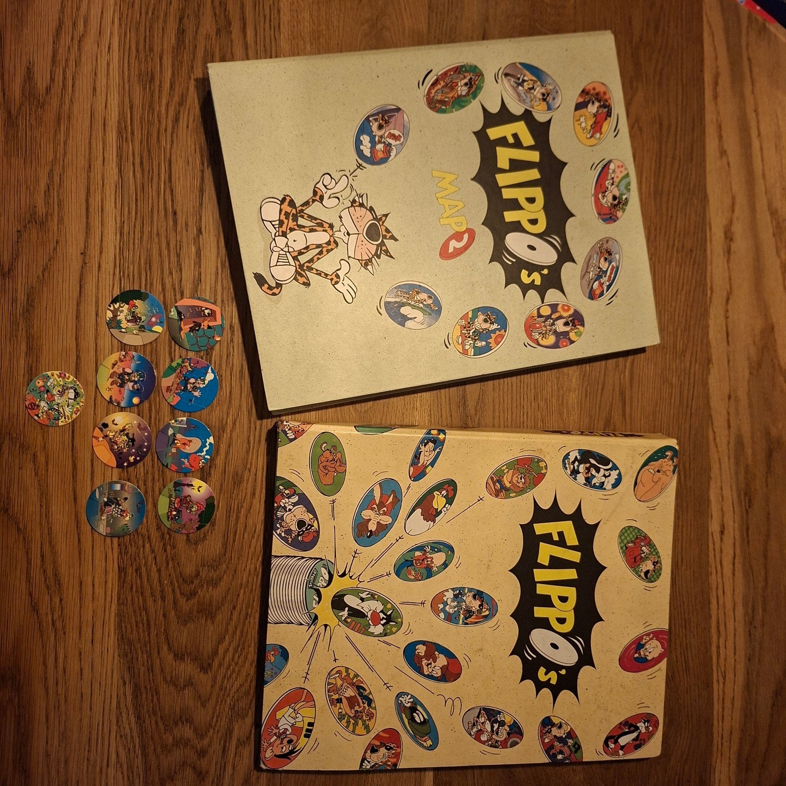 Flippo's verzamelmappen met diverse series, Ophalen of Verzenden, Chester Cheetos, Verzameling, Met verzamelmap(pen)