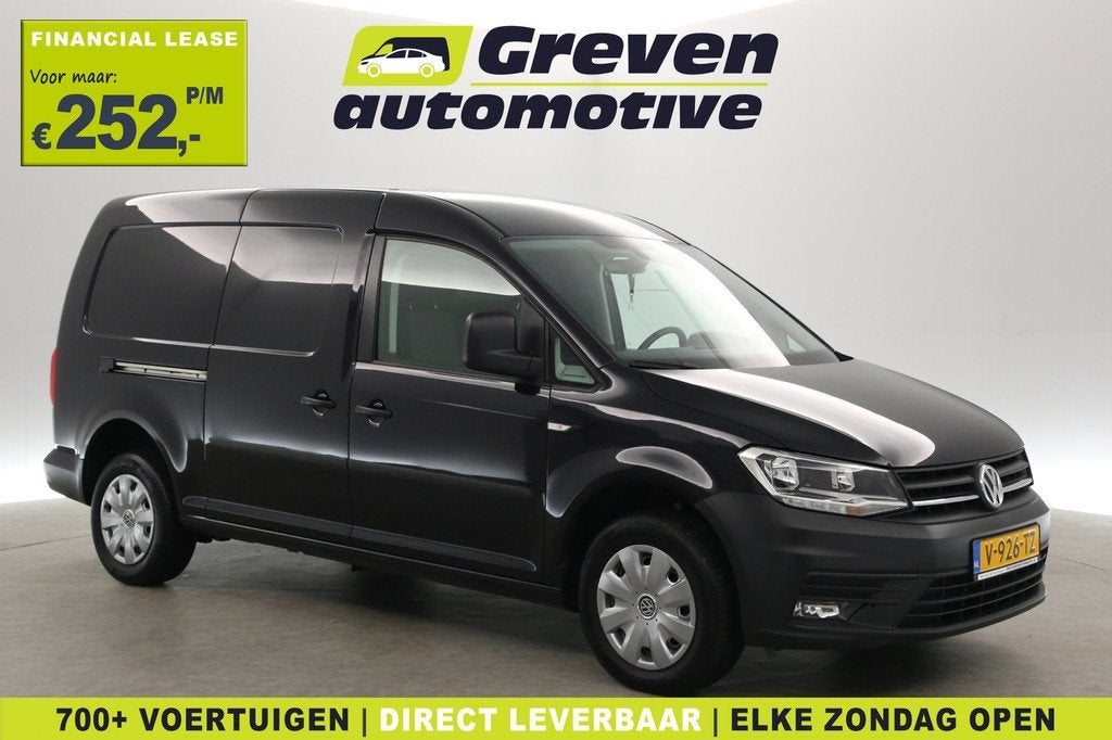 Volkswagen Caddy Maxi 2.0 TDI 102PK L2 | Automaat | Airco |, Auto's, Stof, Gebruikt, Euro 6, 4 cilinders