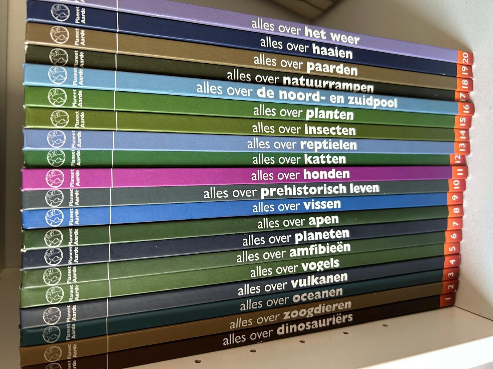 Boeken set planeet aarde, Boeken, Encyclopedieën, Ophalen, Zo goed als nieuw, Dieren