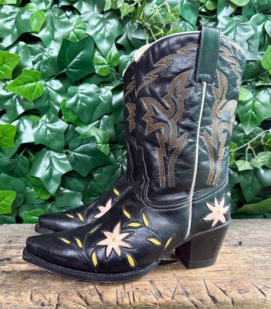 Bijna Nieuwe prachtige laarzen van Sendra maat 39, Zwart, Nieuw, Ophalen of Verzenden, Sendra