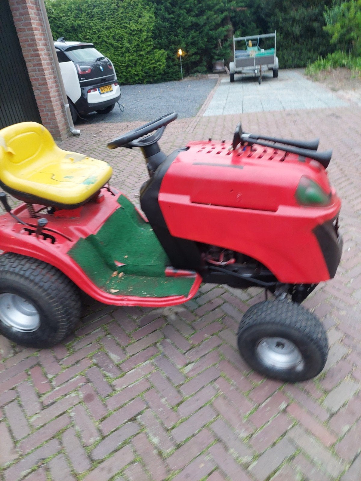 zitmaaier, Ophalen, Gebruikt