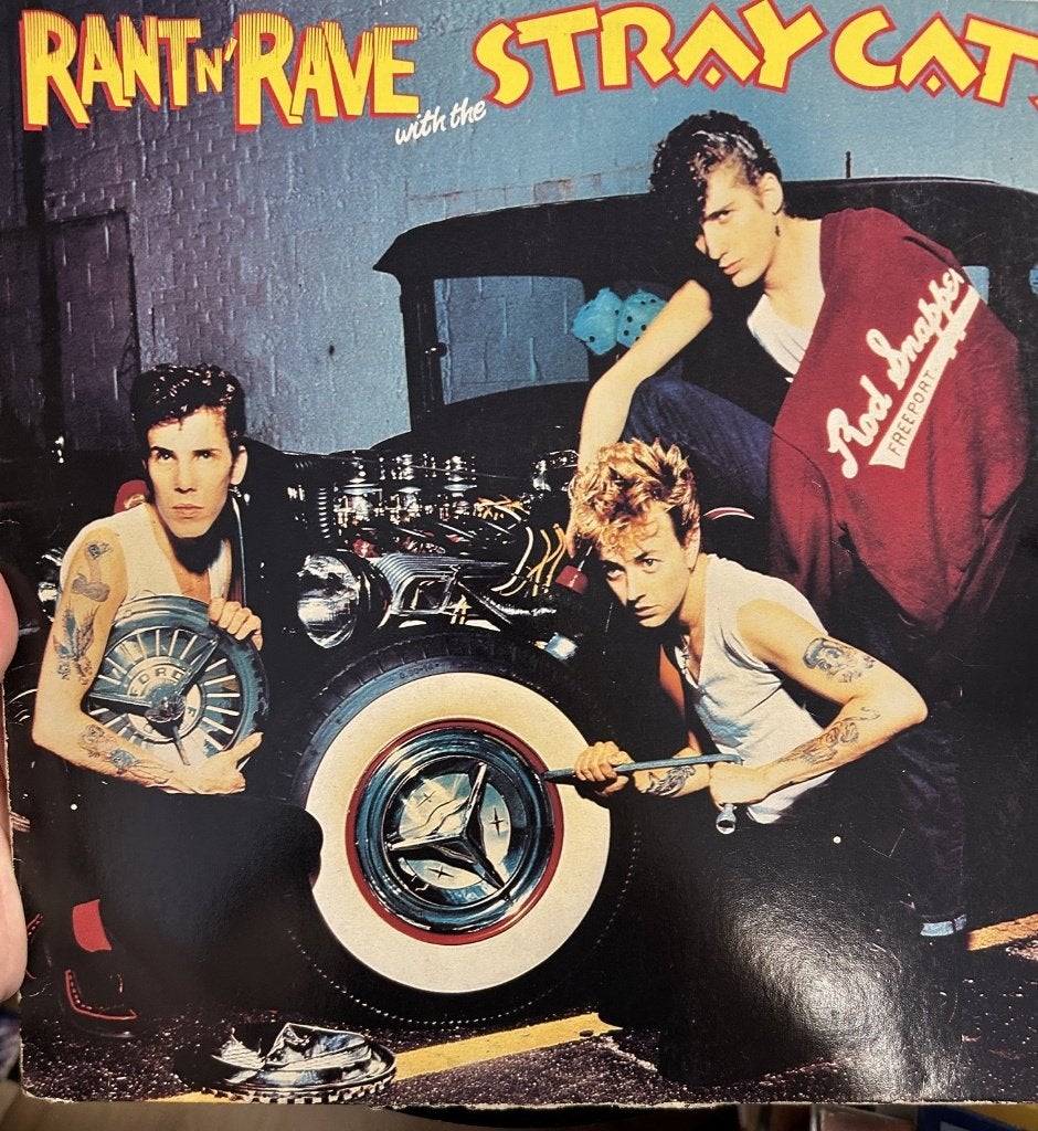 Stray Cats: Rant n' rave with the... (lp), Cd's en Dvd's, Ophalen of Verzenden, Gebruikt, 12 inch