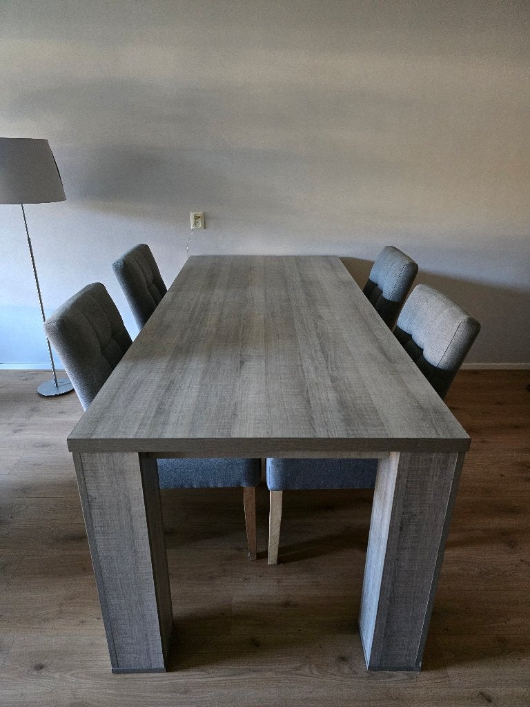 Eettafel, Ophalen, 200 cm of meer, 50 tot 100 cm, Zo goed als nieuw