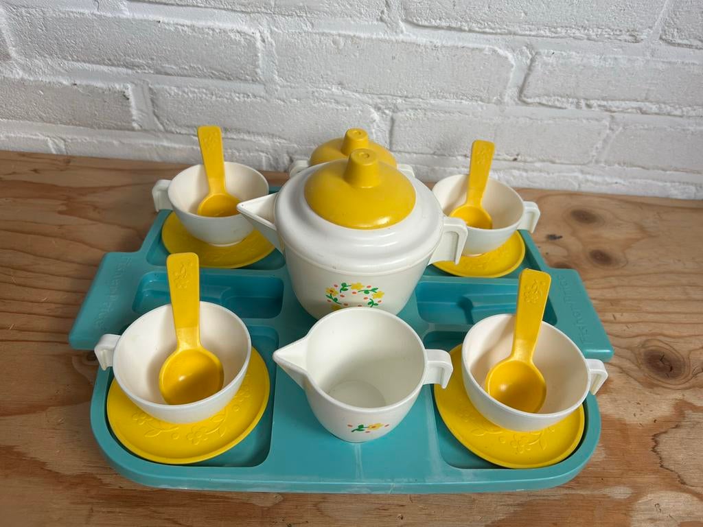Vintage Fisher Price theeservies 1982, Ophalen of Verzenden, Gebruikt, Jongen of Meisje