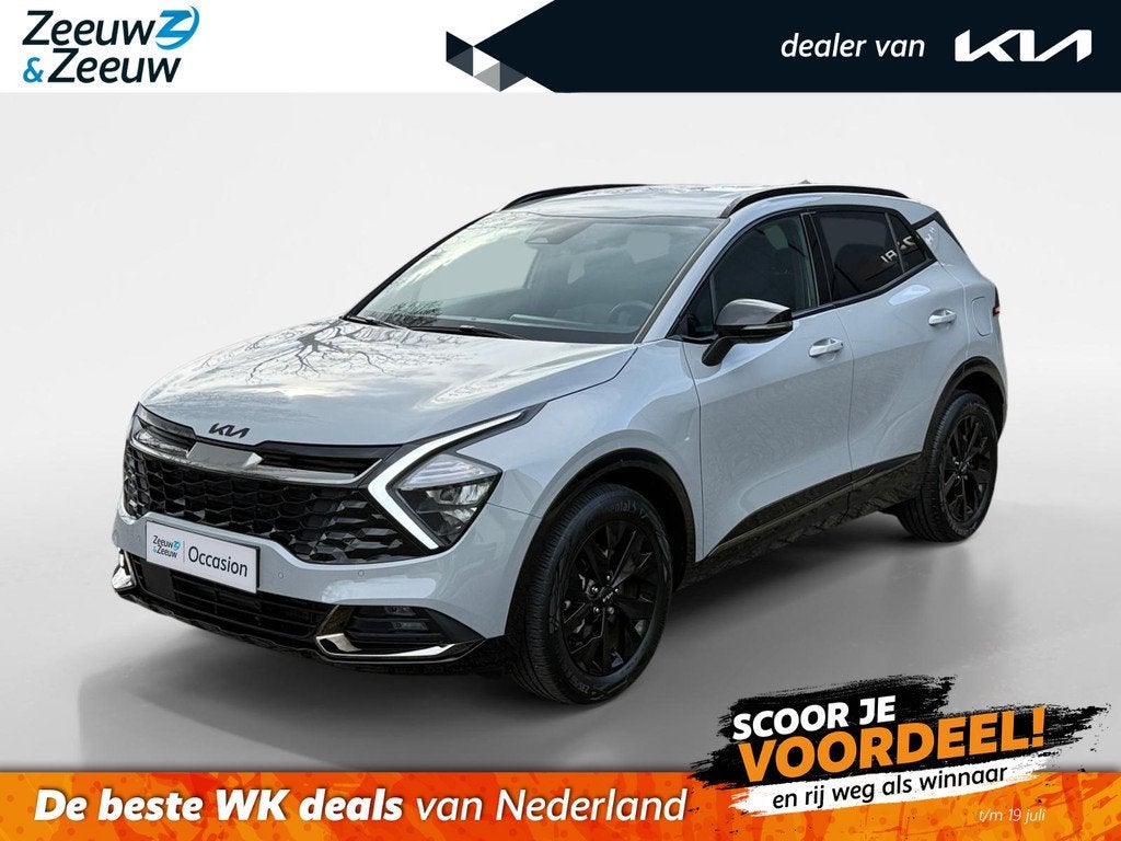 Kia Sportage 1.6 T-GDi Hybrid Dark Edition | Camera | Stuurv, Auto's, Kia, Bedrijf, Te koop, Sportage, ABS, Achteruitrijcamera