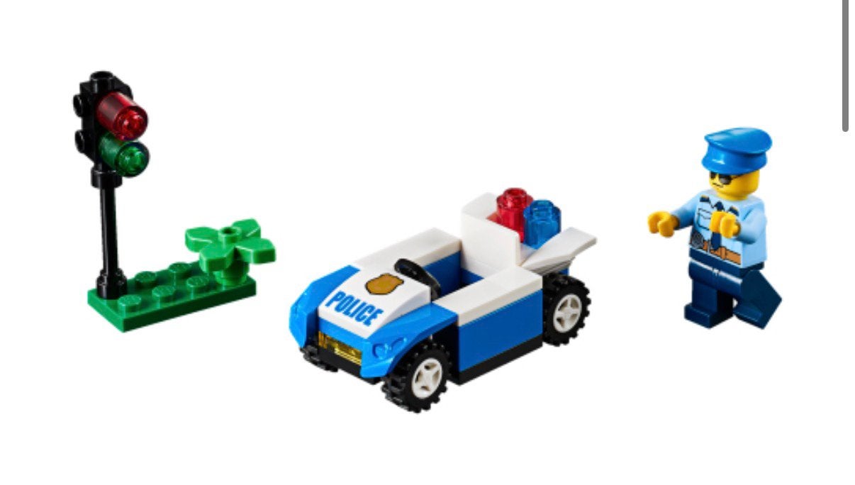 Lego 30339 ~ City Juniors - Verkeerscontrole, Lego, Ophalen of Verzenden, Complete set, Inclusief instructies