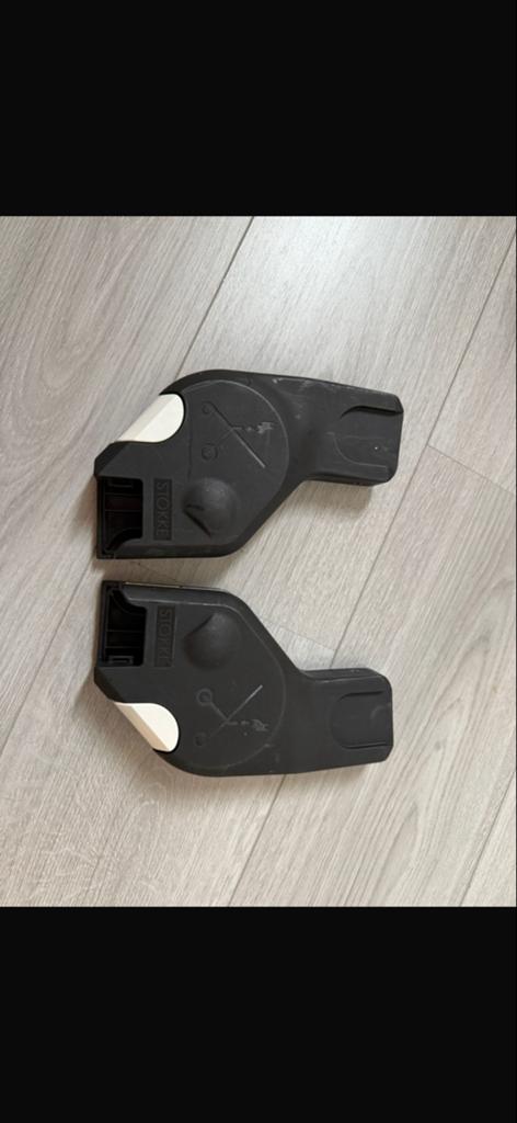 Stokke adapters, Ophalen of Verzenden, Zo goed als nieuw, Met autostoeltje, Kinderwagen
