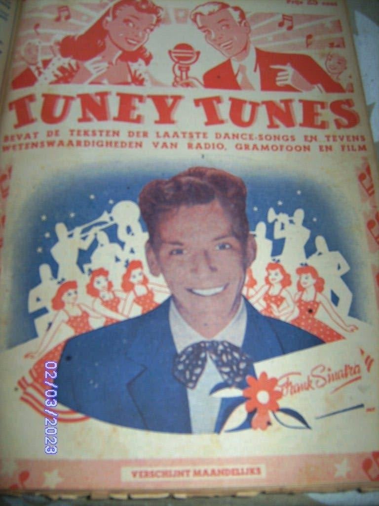 popblad Tuney Tunes 12 ex jan tm dec 1947 ingebonden gaaf cp, Ophalen of Verzenden, Gelezen, Artiest
