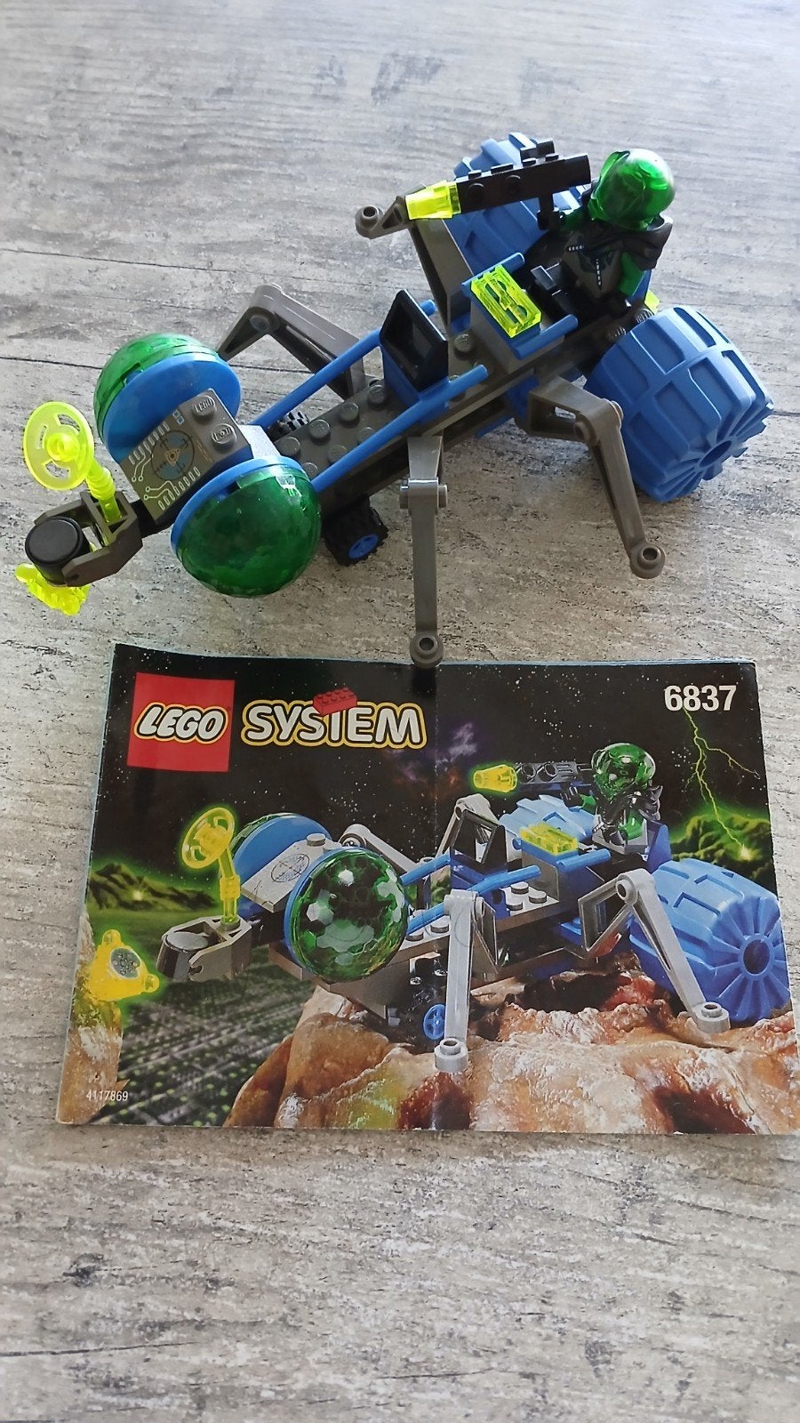 Lego 6837 Cosmic Creeper compleet met instructies, Lego, Inclusief instructies, Ophalen of Verzenden, Zo goed als nieuw