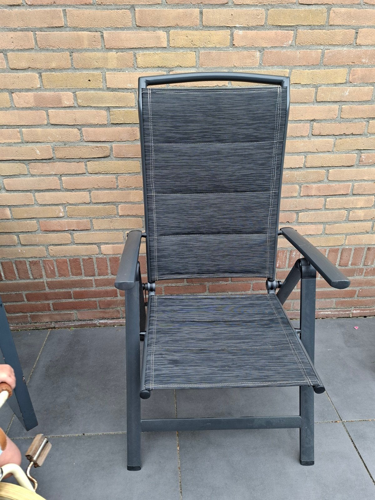 Tuinstoellen 4x, Ophalen, Zo goed als nieuw, Kunststof