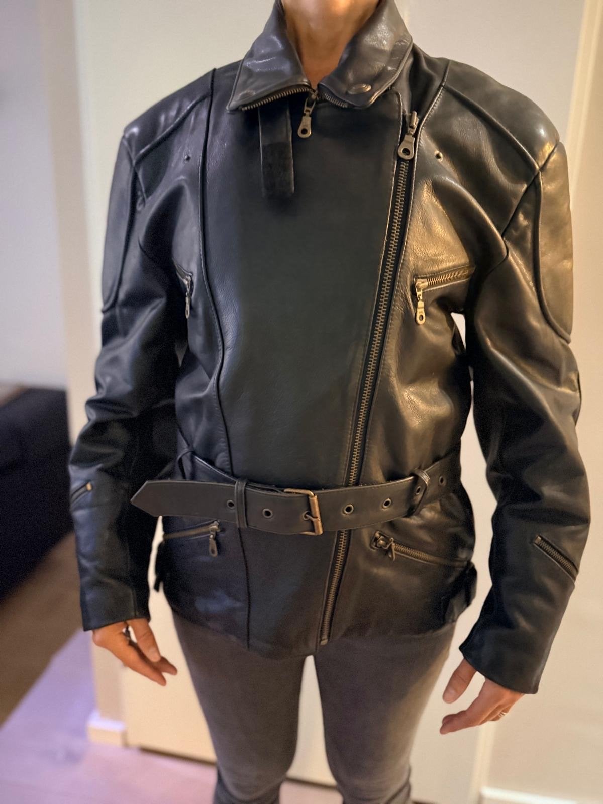 Leren dames motorjas HELD leer maat 42/44, Ophalen of Verzenden, Tweedehands, Dames, Jas | leer