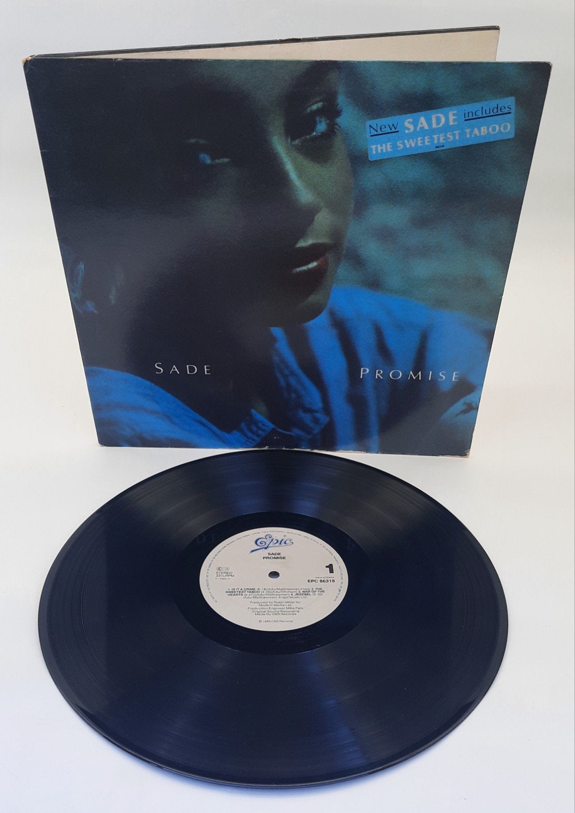 SADE  Promise incl. The Sweetest Taboo LP 1985, Ophalen of Verzenden, Gebruikt, Overige formaten