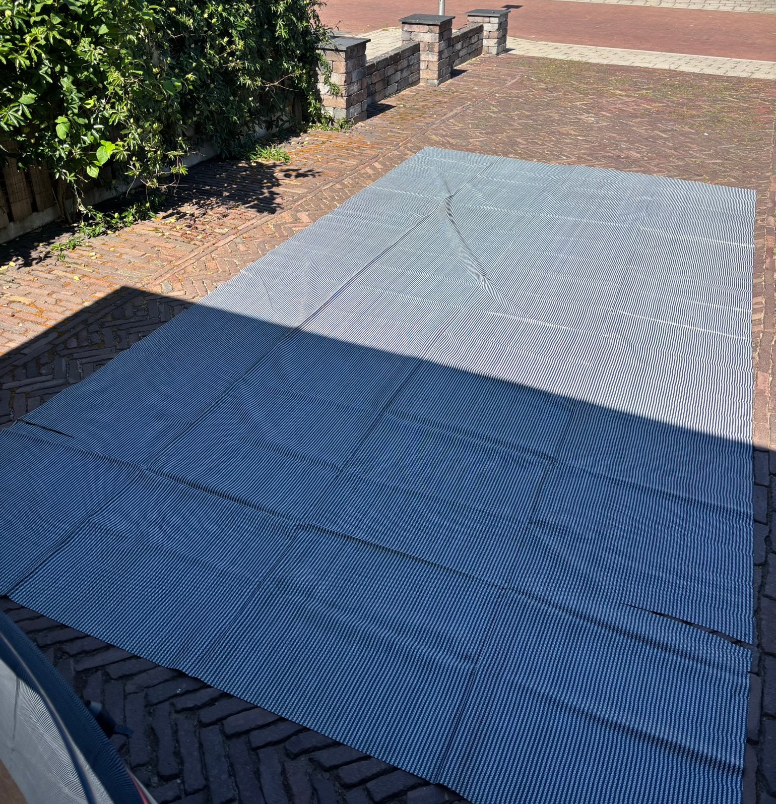 Vloerkleed in de voortent of onder de luifel, Ophalen of Verzenden, Zo goed als nieuw